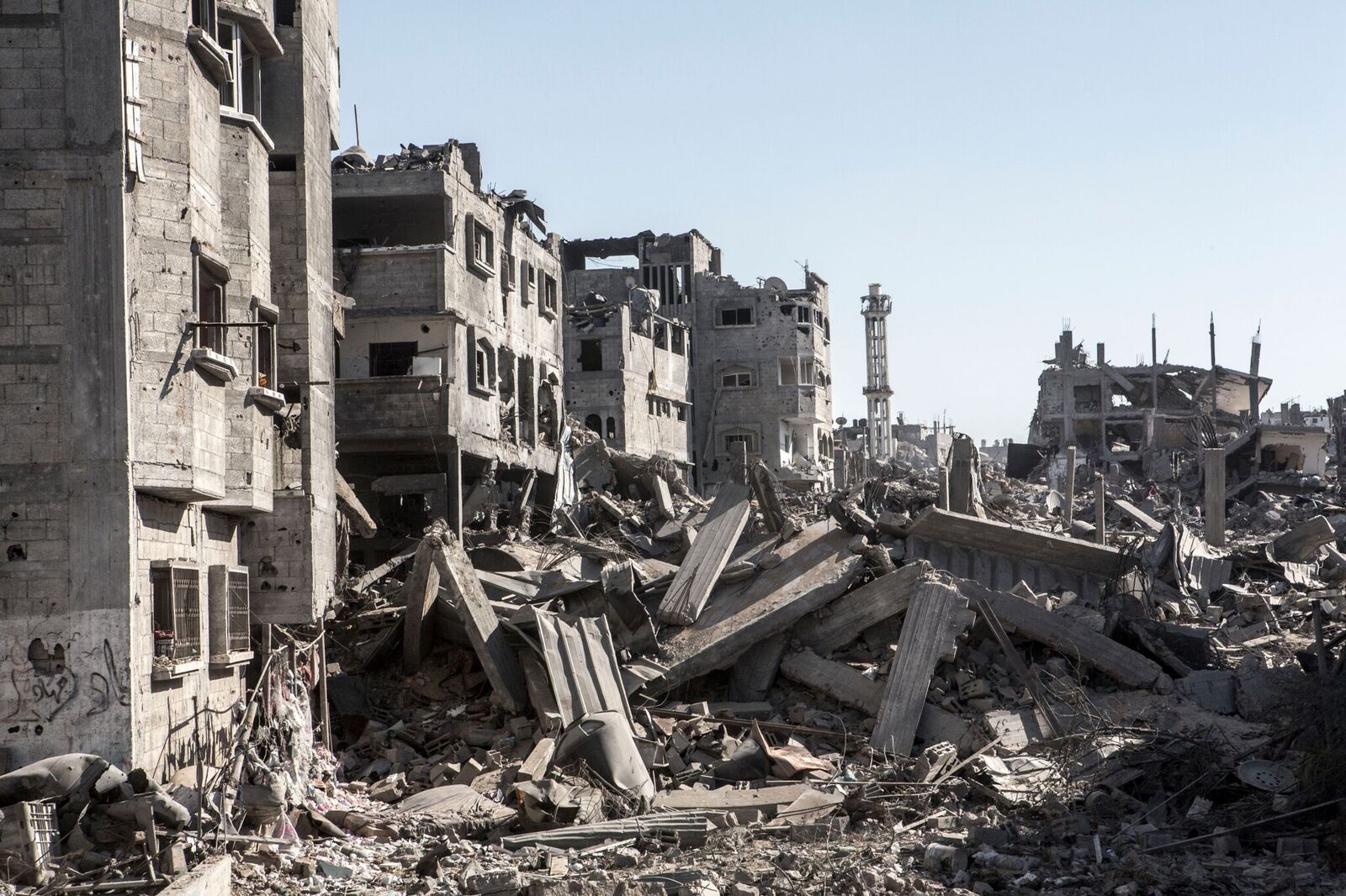 26 JULY 2014
Destroyed neighbourhood of Shuja'iyya, east of Gaza city
