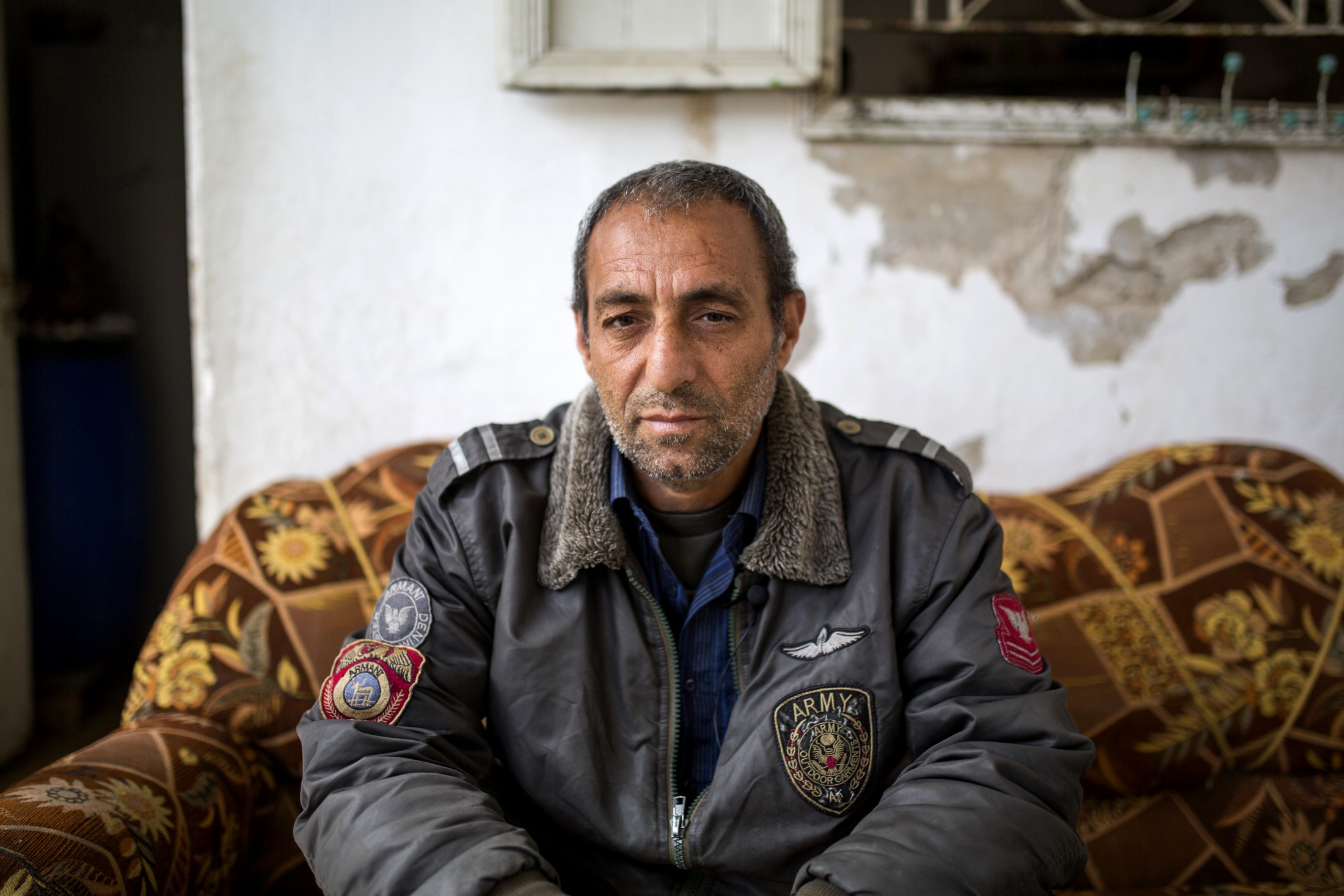 Abdelhadi Majdalawi likes to chat about politics and his past.
