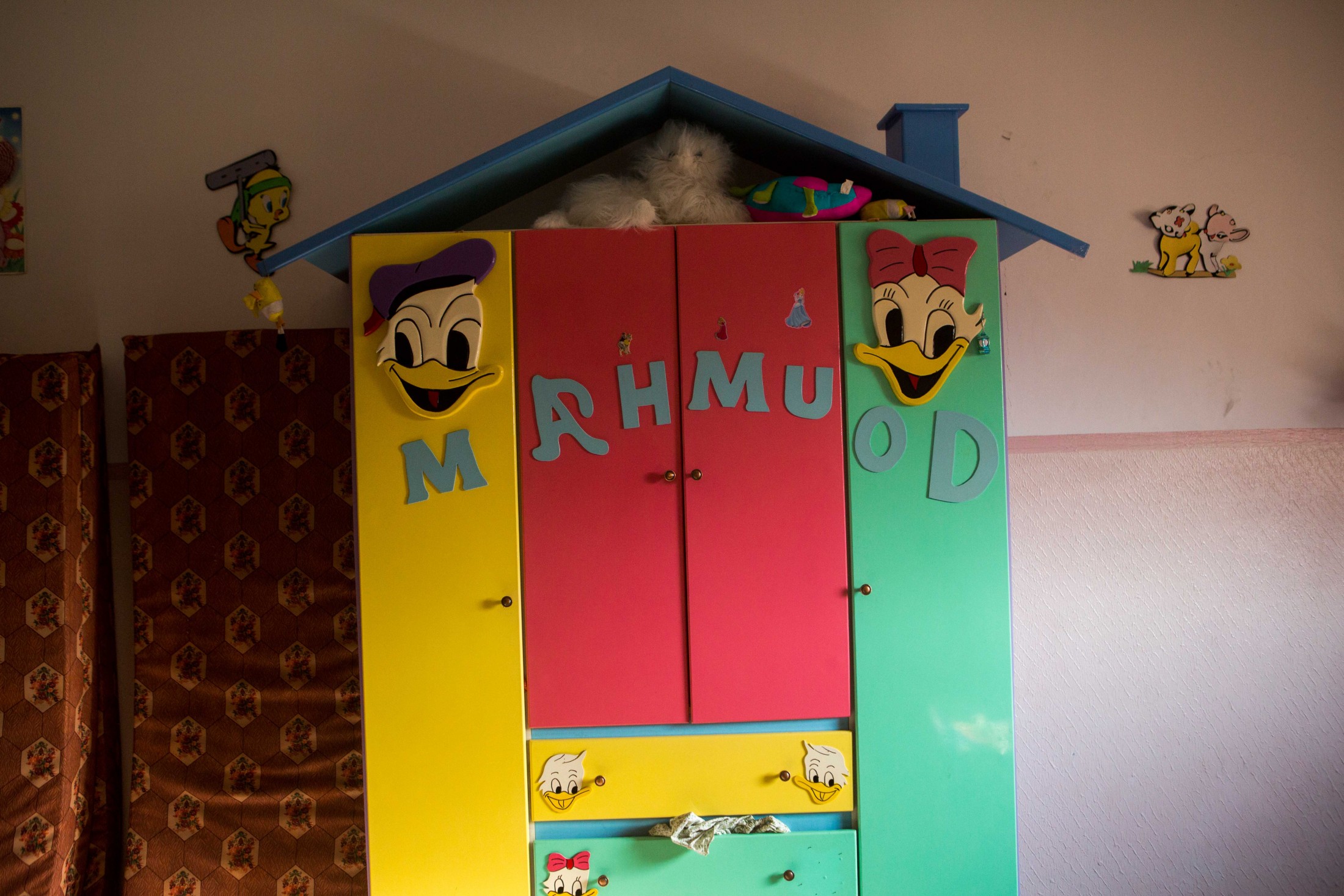 La chambre de Mahmoud.
